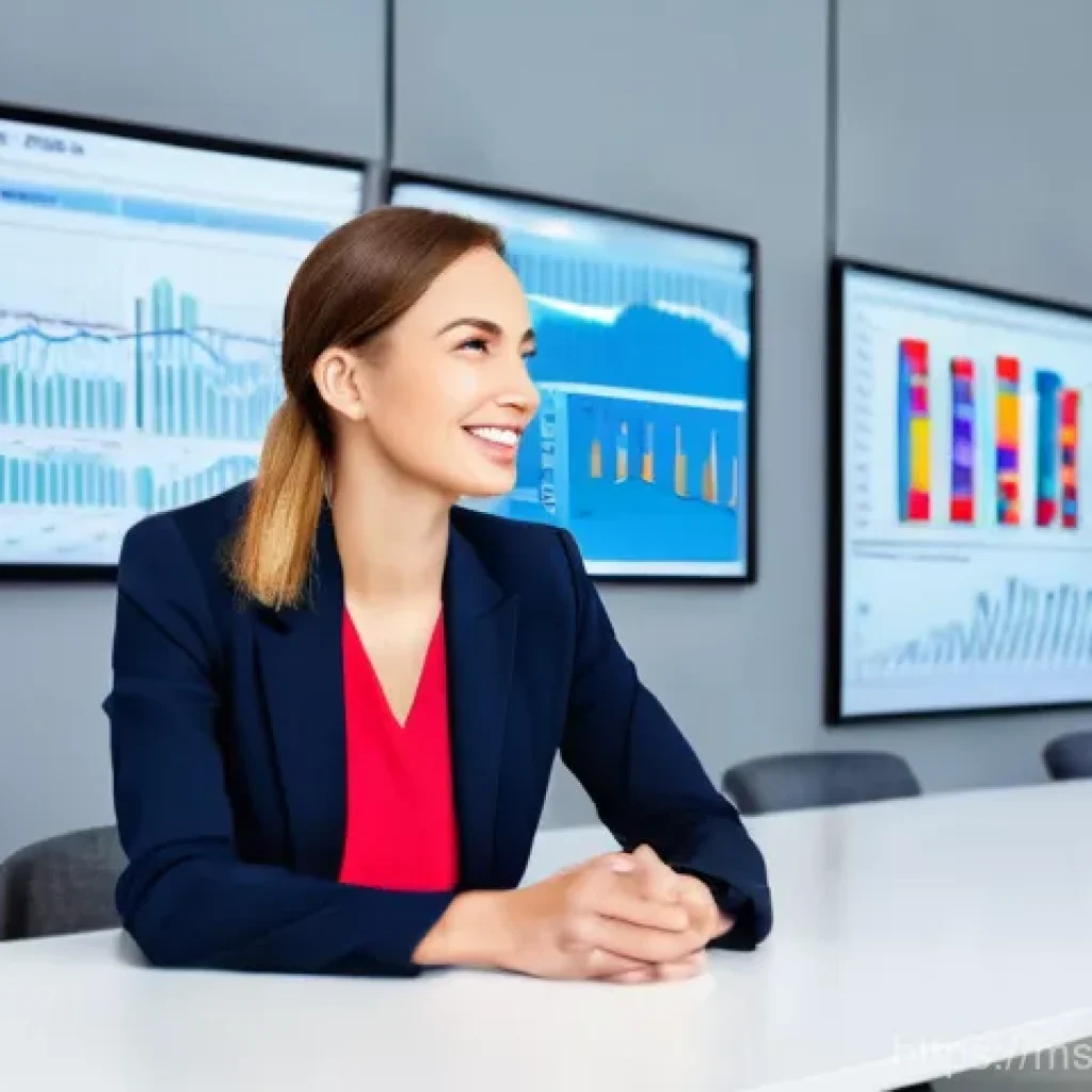 고객 요구 분석을 위한 포커스 그룹의 활용 - **Image Prompt 1: Beyond the Numbers – Discovering Customer Stories**
"A sophisticated, brightly...