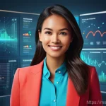 Home 14 고객 리서치를 통한 마케팅 캠페인 최적화 - **Prompt 1: The Insightful Marketer's Journey**
A vibrant digital illustration depicting a diver...