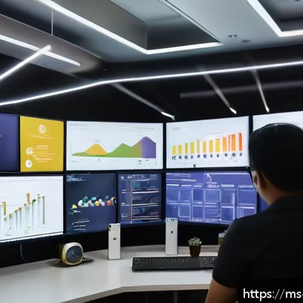 고객 니즈를 파악하기 위한 데이터 소스 - A vibrant digital marketing office scene in Kuala Lumpur, Malaysia, featuring a diverse team analyzi...