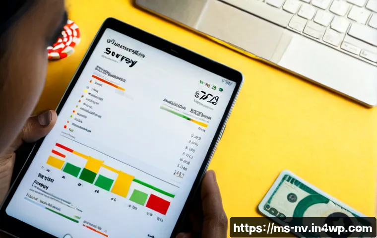 Home 16 고객 리서치를 위한 최적의 샘플 크기 계산법 - Photorealistic overhead view of a Malaysian market researcher calculating an ideal customer survey s...
